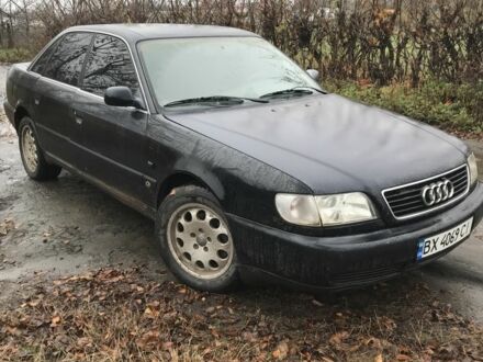 Синий Ауди А6, объемом двигателя 2.6 л и пробегом 450 тыс. км за 1500 $, фото 1 на Automoto.ua