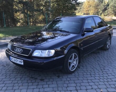 Синий Ауди А6, объемом двигателя 2.6 л и пробегом 440 тыс. км за 3200 $, фото 1 на Automoto.ua