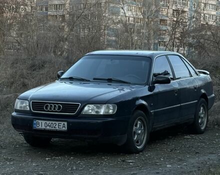 Синий Ауди А6, объемом двигателя 2.6 л и пробегом 300 тыс. км за 2300 $, фото 1 на Automoto.ua