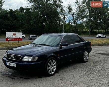 Синий Ауди А6, объемом двигателя 2.6 л и пробегом 418 тыс. км за 4200 $, фото 1 на Automoto.ua