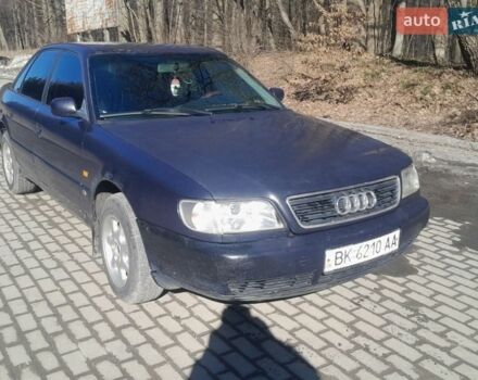 Синий Ауди А6, объемом двигателя 2.5 л и пробегом 500 тыс. км за 1050 $, фото 1 на Automoto.ua