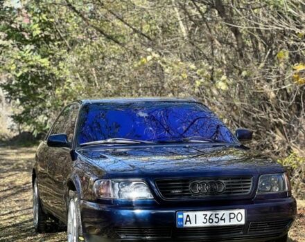 Синий Ауди А6, объемом двигателя 2.8 л и пробегом 288 тыс. км за 5000 $, фото 1 на Automoto.ua