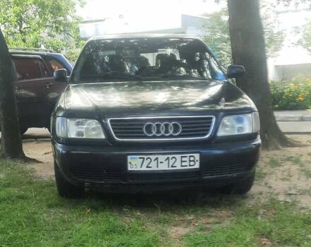Синий Ауди А6, объемом двигателя 2.6 л и пробегом 368 тыс. км за 2200 $, фото 1 на Automoto.ua