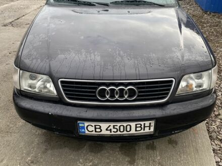 Синий Ауди А6, объемом двигателя 2.8 л и пробегом 362 тыс. км за 3000 $, фото 1 на Automoto.ua