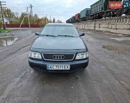 Синий Ауди А6, объемом двигателя 2.6 л и пробегом 453 тыс. км за 1850 $, фото 1 на Automoto.ua