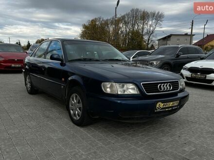 Синий Ауди А6, объемом двигателя 2.46 л и пробегом 418 тыс. км за 3500 $, фото 1 на Automoto.ua