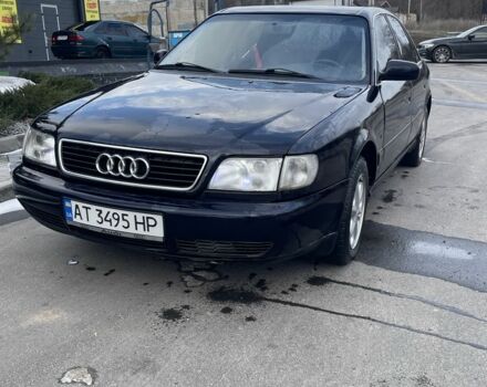 Синий Ауди А6, объемом двигателя 2.6 л и пробегом 375 тыс. км за 2500 $, фото 1 на Automoto.ua