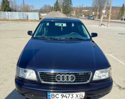Синий Ауди А6, объемом двигателя 2.6 л и пробегом 287 тыс. км за 3200 $, фото 1 на Automoto.ua