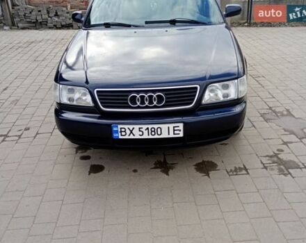 Синий Ауди А6, объемом двигателя 2 л и пробегом 348 тыс. км за 2400 $, фото 1 на Automoto.ua