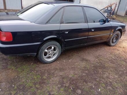 Синий Ауди А6, объемом двигателя 1.8 л и пробегом 409 тыс. км за 3500 $, фото 1 на Automoto.ua