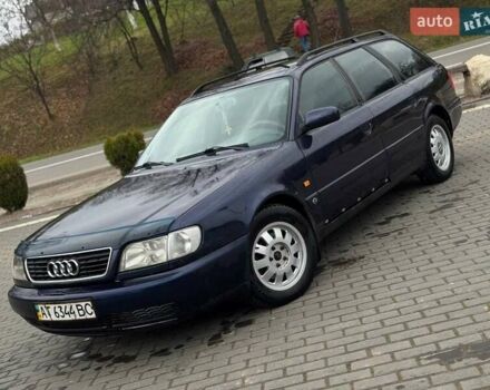 Синий Ауди А6, объемом двигателя 2 л и пробегом 450 тыс. км за 1850 $, фото 1 на Automoto.ua