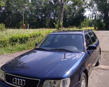 Синій Ауді А6, об'ємом двигуна 2.6 л та пробігом 319 тис. км за 4950 $, фото 1 на Automoto.ua