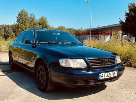 Синій Ауді А6, об'ємом двигуна 2.6 л та пробігом 100 тис. км за 2800 $, фото 1 на Automoto.ua