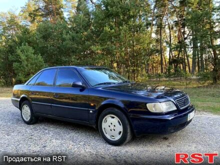 Синий Ауди А6, объемом двигателя 2.5 л и пробегом 365 тыс. км за 2950 $, фото 1 на Automoto.ua