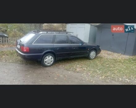 Синий Ауди А6, объемом двигателя 2.6 л и пробегом 215 тыс. км за 1800 $, фото 1 на Automoto.ua