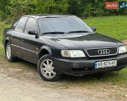 Синий Ауди А6, объемом двигателя 2.5 л и пробегом 300 тыс. км за 3200 $, фото 1 на Automoto.ua
