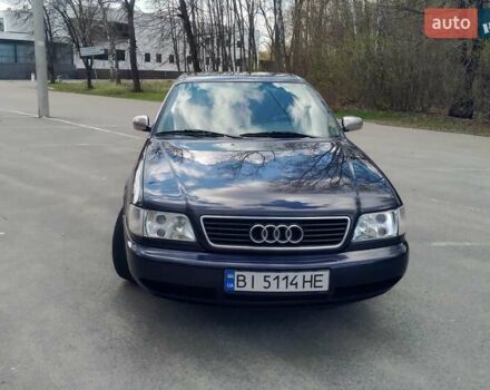 Синий Ауди А6, объемом двигателя 2.6 л и пробегом 392 тыс. км за 4600 $, фото 1 на Automoto.ua