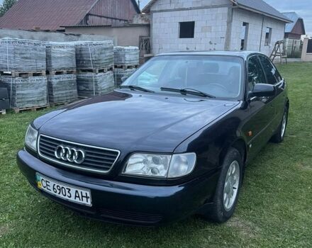 Синий Ауди А6, объемом двигателя 1.8 л и пробегом 353 тыс. км за 3500 $, фото 1 на Automoto.ua