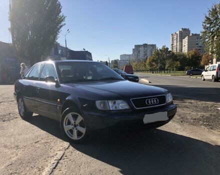 Синий Ауди А6, объемом двигателя 2.6 л и пробегом 187 тыс. км за 1700 $, фото 1 на Automoto.ua