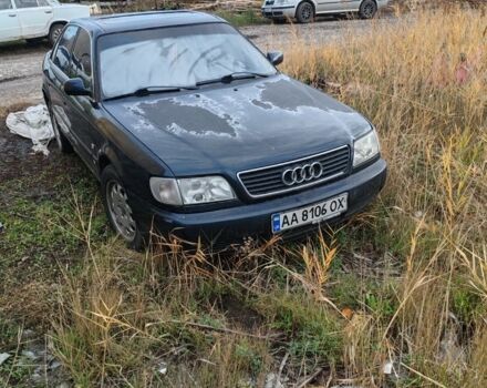 Ауді А6 1996 у Змиеве на Automoto.ua Синій Ауді А6, об'ємом двигуна 2.6 л та пробігом 282 тис. км за 1800 $, фото 1 на Automoto.ua