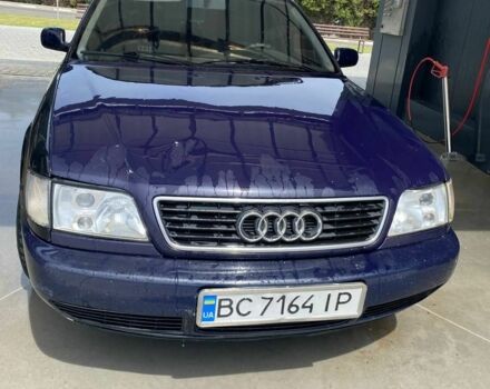 Синий Ауди А6, объемом двигателя 1.8 л и пробегом 410 тыс. км за 959 $, фото 1 на Automoto.ua