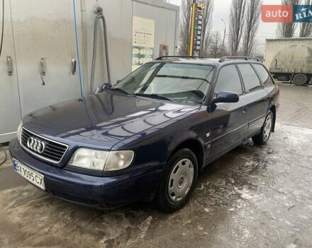 Синий Ауди А6, объемом двигателя 2 л и пробегом 327 тыс. км за 2700 $, фото 1 на Automoto.ua