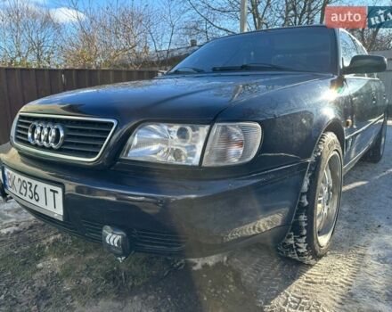 Синий Ауди А6, объемом двигателя 2.5 л и пробегом 460 тыс. км за 3550 $, фото 1 на Automoto.ua
