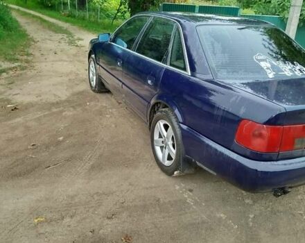 Синий Ауди А6, объемом двигателя 2.6 л и пробегом 280 тыс. км за 3300 $, фото 1 на Automoto.ua