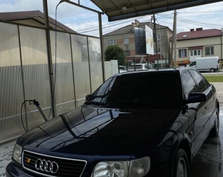 Синий Ауди А6, объемом двигателя 1.8 л и пробегом 440 тыс. км за 900 $, фото 1 на Automoto.ua