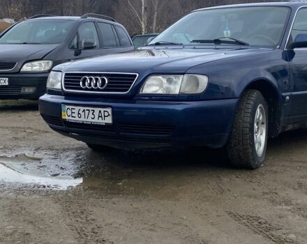 Синий Ауди А6, объемом двигателя 2.6 л и пробегом 380 тыс. км за 2700 $, фото 1 на Automoto.ua