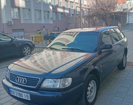 Синий Ауди А6, объемом двигателя 2 л и пробегом 400 тыс. км за 2300 $, фото 1 на Automoto.ua