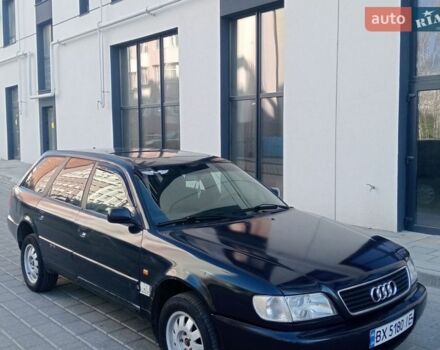 Синий Ауди А6, объемом двигателя 2 л и пробегом 396 тыс. км за 2300 $, фото 1 на Automoto.ua