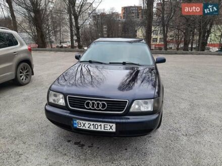 Ауди А6 1996 в Хмельницком на Automoto.ua Синий Ауди А6, объемом двигателя 1.8 л и пробегом 375 тыс. км за 4500 $, фото 1 на Automoto.ua