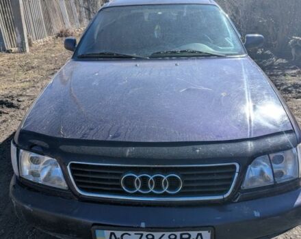 Синий Ауди А6, объемом двигателя 2.5 л и пробегом 300 тыс. км за 1822 $, фото 1 на Automoto.ua
