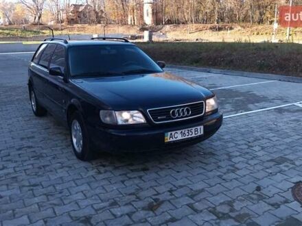 Синий Ауди А6, объемом двигателя 1.78 л и пробегом 345 тыс. км за 3000 $, фото 1 на Automoto.ua