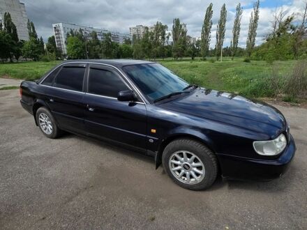 Синий Ауди А6, объемом двигателя 2.6 л и пробегом 513 тыс. км за 3000 $, фото 1 на Automoto.ua