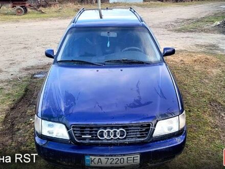 Синий Ауди А6, объемом двигателя 2.8 л и пробегом 499 тыс. км за 2800 $, фото 1 на Automoto.ua