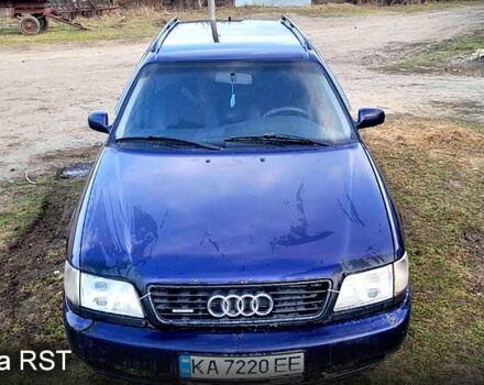 Синий Ауди А6, объемом двигателя 2.8 л и пробегом 499 тыс. км за 2800 $, фото 1 на Automoto.ua