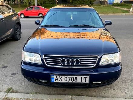 Синий Ауди А6, объемом двигателя 2.6 л и пробегом 310 тыс. км за 3700 $, фото 1 на Automoto.ua