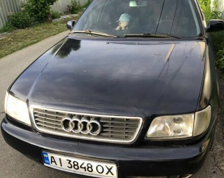 Синий Ауди А6, объемом двигателя 2.5 л и пробегом 350 тыс. км за 2300 $, фото 1 на Automoto.ua
