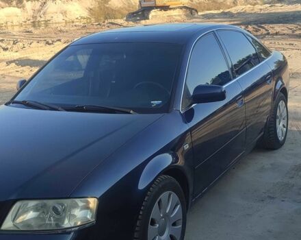Синий Ауди А6, объемом двигателя 2.4 л и пробегом 372 тыс. км за 4000 $, фото 1 на Automoto.ua