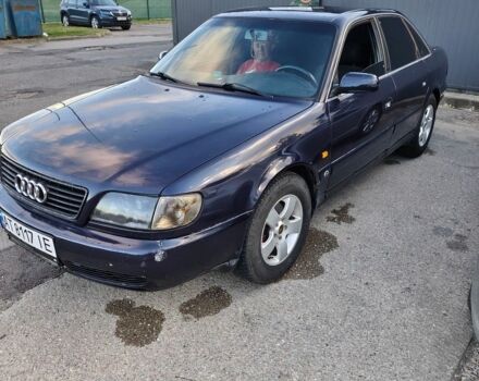 Синий Ауди А6, объемом двигателя 2.5 л и пробегом 380 тыс. км за 2700 $, фото 1 на Automoto.ua