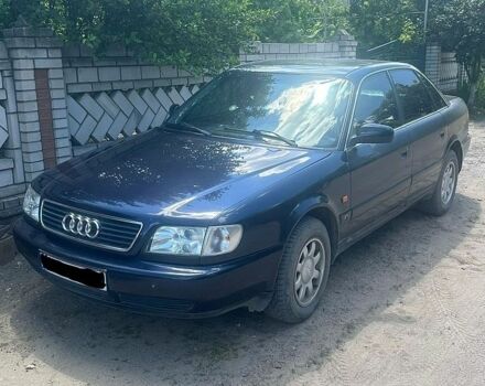 Синий Ауди А6, объемом двигателя 2.8 л и пробегом 260 тыс. км за 3650 $, фото 1 на Automoto.ua