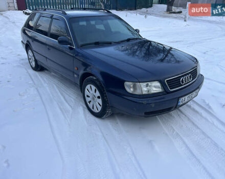 Синий Ауди А6, объемом двигателя 2.6 л и пробегом 280 тыс. км за 2500 $, фото 1 на Automoto.ua