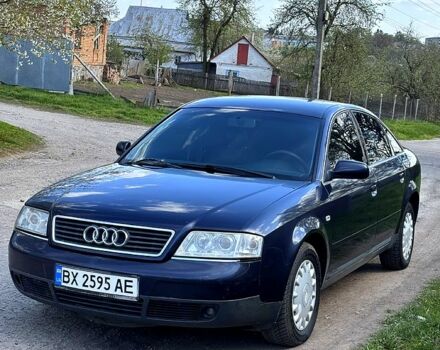 Синий Ауди А6, объемом двигателя 2.4 л и пробегом 250 тыс. км за 1750 $, фото 1 на Automoto.ua