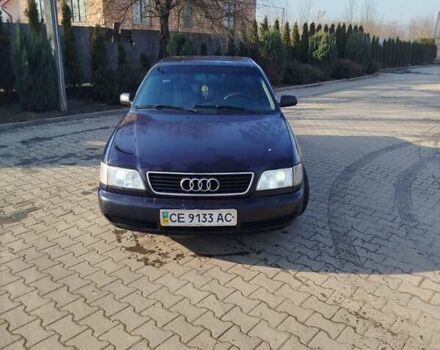 Синий Ауди А6, объемом двигателя 2.6 л и пробегом 390 тыс. км за 3450 $, фото 1 на Automoto.ua