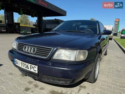 Синий Ауди А6, объемом двигателя 1.8 л и пробегом 410 тыс. км за 2700 $, фото 1 на Automoto.ua