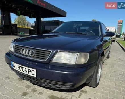 Синій Ауді А6, об'ємом двигуна 1.8 л та пробігом 410 тис. км за 2700 $, фото 1 на Automoto.ua