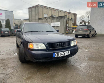 Синій Ауді А6, об'ємом двигуна 2.6 л та пробігом 450 тис. км за 2100 $, фото 1 на Automoto.ua