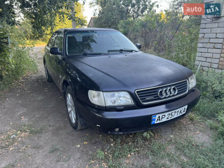 Синий Ауди А6, объемом двигателя 2.8 л и пробегом 450 тыс. км за 3600 $, фото 1 на Automoto.ua